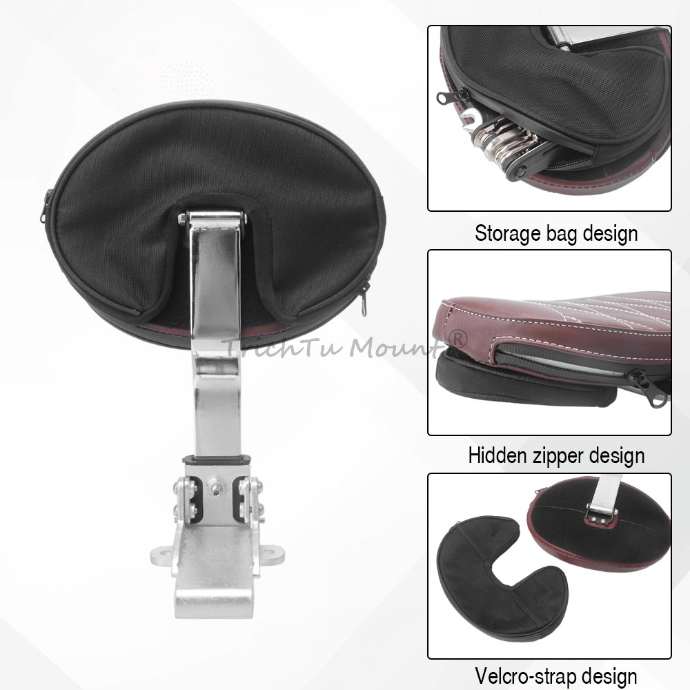 Crossfit Victory - Universal Motorcycle Driver Backrest Adjustable Height