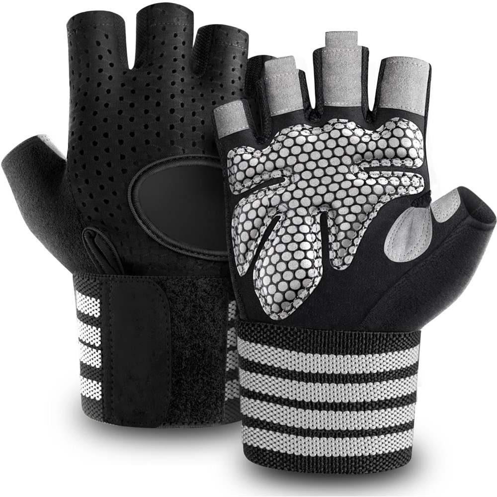 Fitness Gloves with Wrist Supp - Crossfit Gym Gear ulasan dan harga