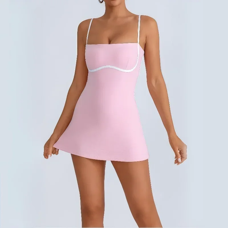 Tennis Dress Sports Fitness Hi - Crossfit G ulasan dan harga
