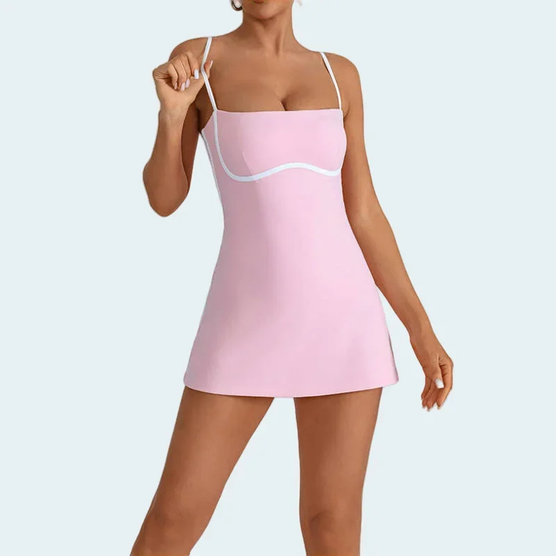 Tennis Dress Sports Fitness Hi - Crossfit G ulasan dan harga