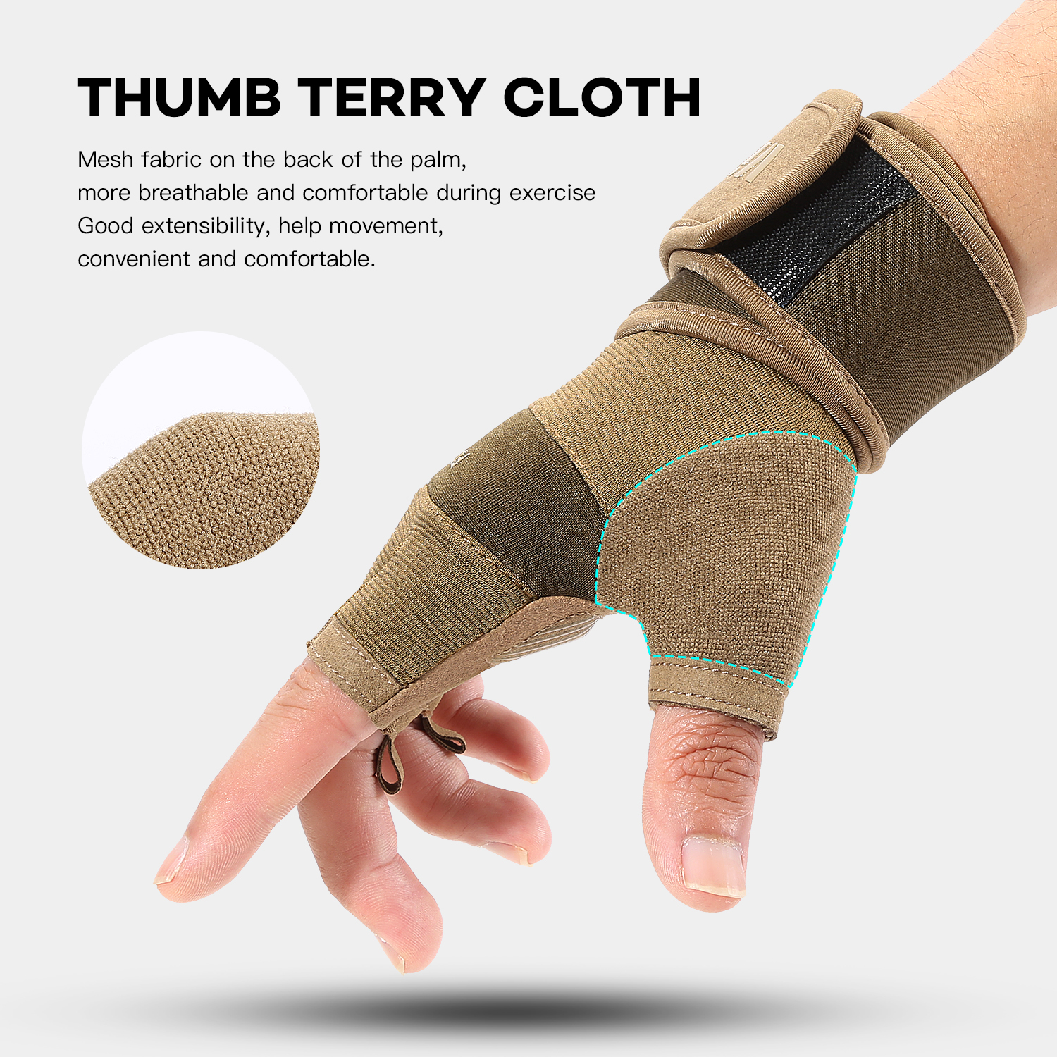Hunting Gloves Tactical Gear C - Crossfit Gym Gear ulasan dan harga