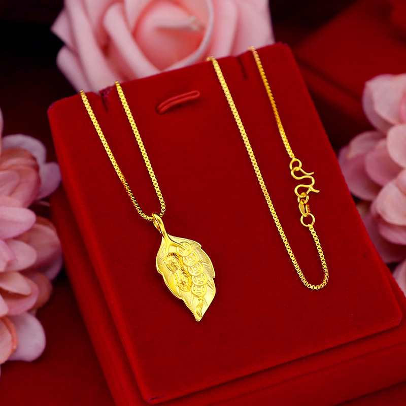 Pure 18K Yellow Gold Pendant N - Battle Rope Anchor ulasan dan harga