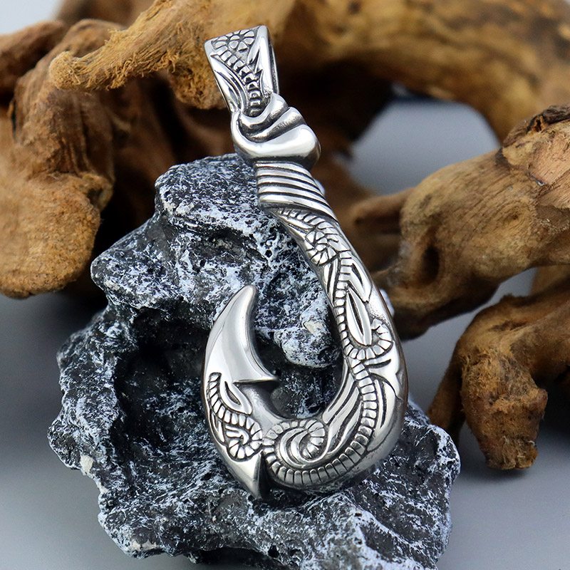 Maui Magic Fish Hook Necklace  - Battle Rope Anchor ulasan dan harga